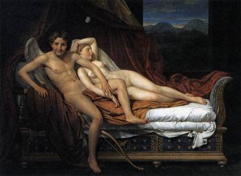 Jacques-Louis David : Cupid and Psyche
